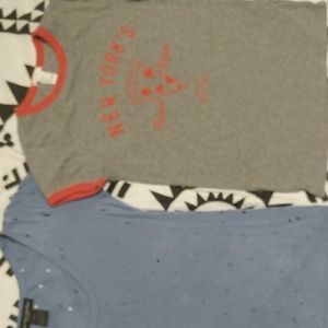 Forever 21 & SeeYou Monday XS & Small Tee😊🍕 🍕